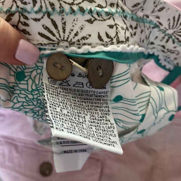 40WEFT Chino Shorts Pink/White used Size 48” - Picture 4 of 5